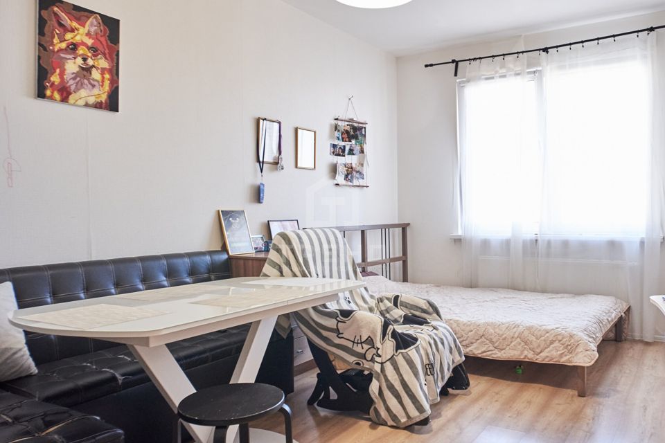 Продаётся 1-комнатная квартира, 34.6 м²