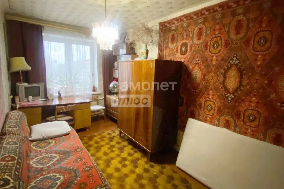 Продаётся 3-комнатная квартира, 66.8 м²