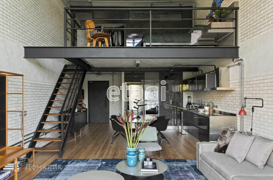 Продаётся 1-комнатная квартира, 62.5 м²