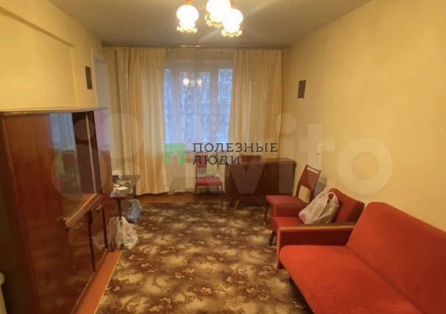 Продаётся 2-комнатная квартира, 41.45 м²
