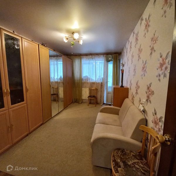 Продаётся 3-комнатная квартира, 60.12 м²