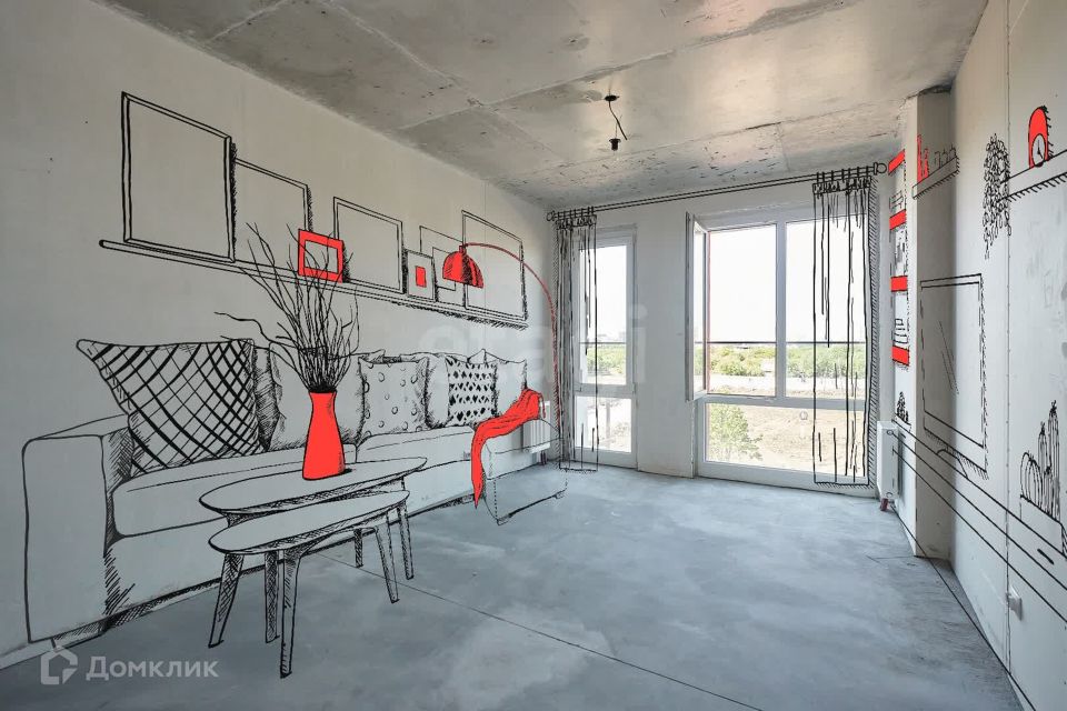 Продаётся 2-комнатная квартира, 61.2 м²
