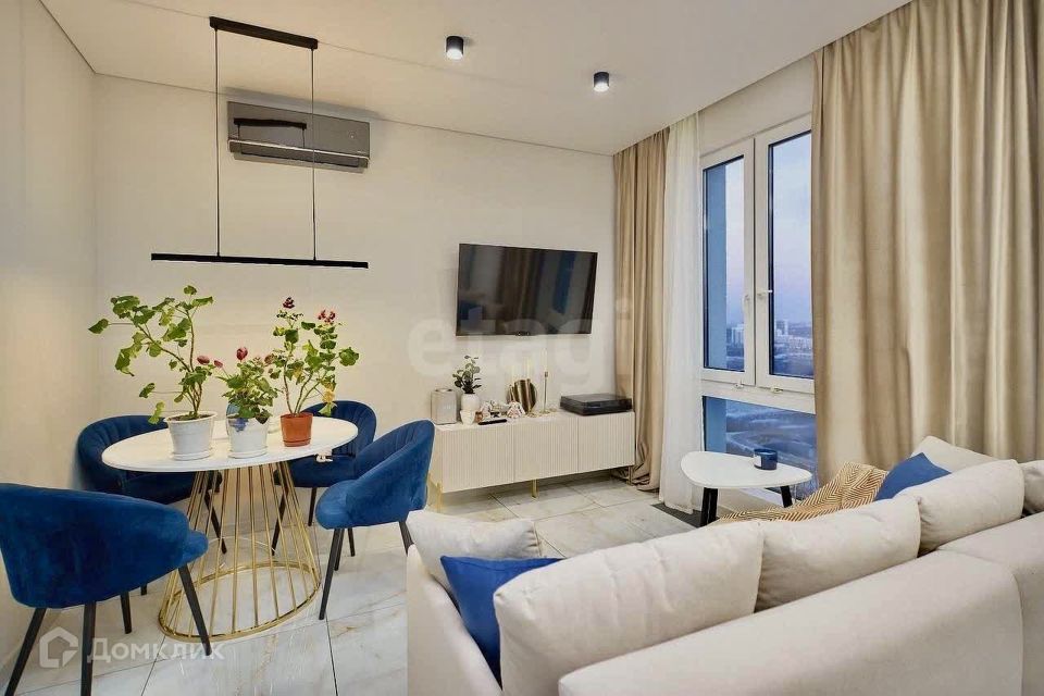 Продаётся 2-комнатная квартира, 55.1 м²