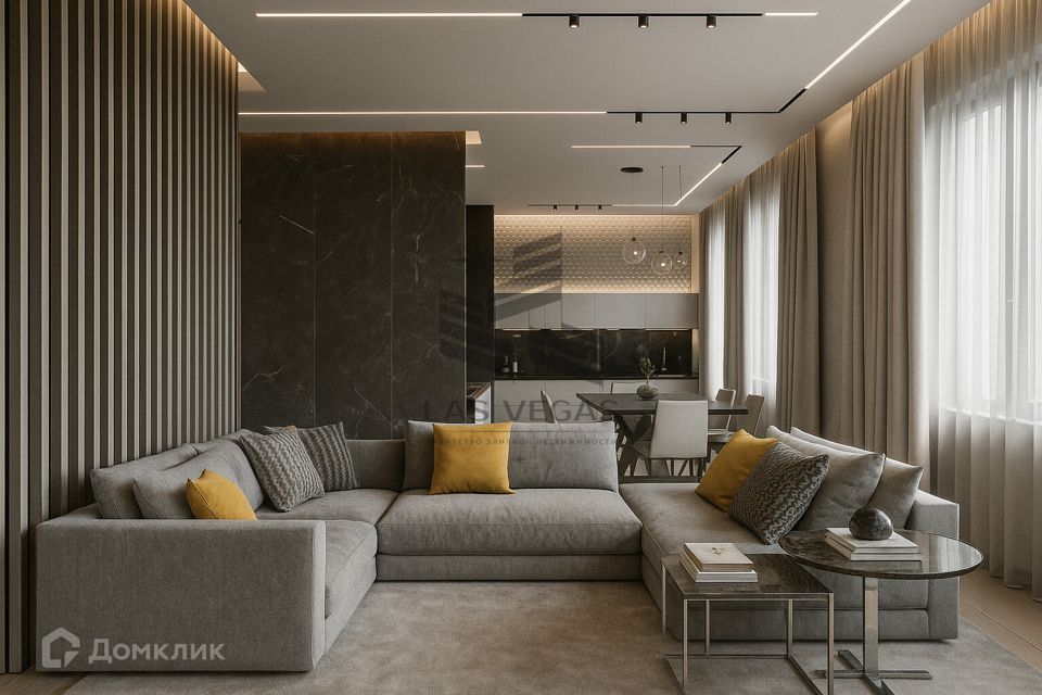 Сдаётся 3-комнатная квартира, 123 м²