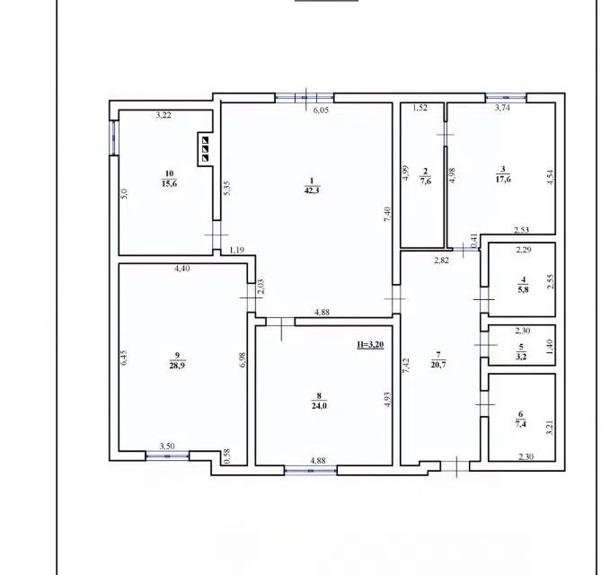 Продаётся 2-этажный дом, 187.2 м²