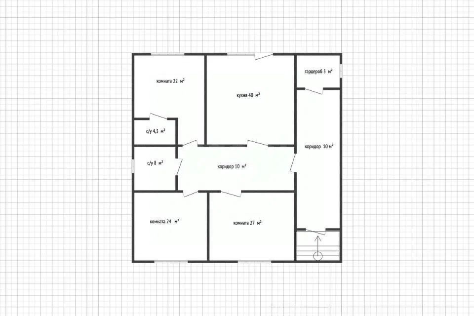 Продаётся 2-этажный дом, 150.3 м²