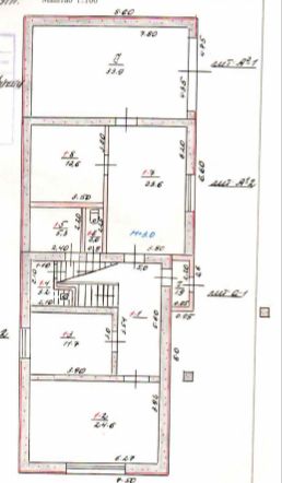 Продаётся 2-этажный дом, 258.1 м²