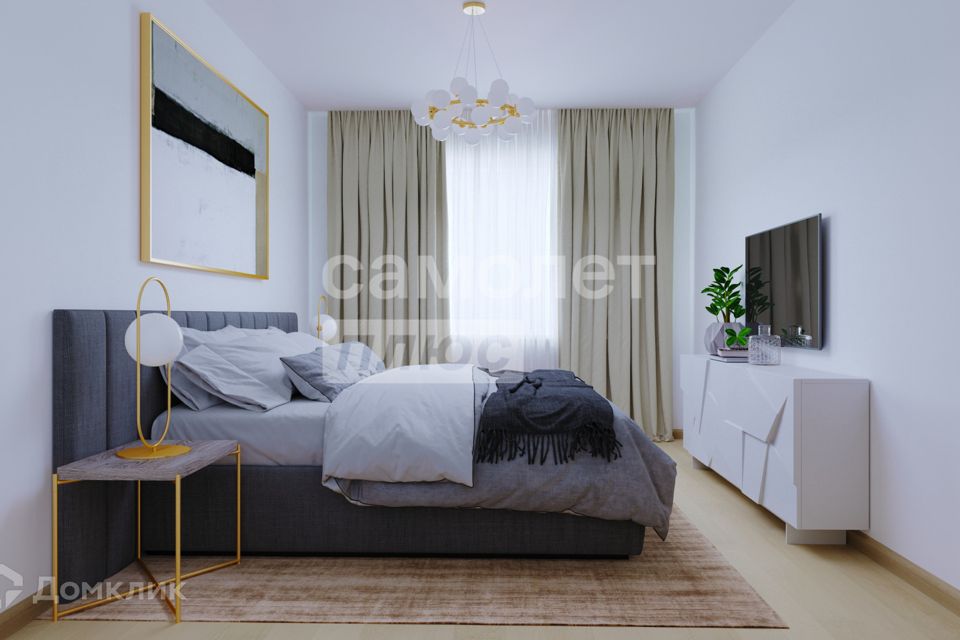 Продаётся 1-комнатная квартира, 34.3 м²