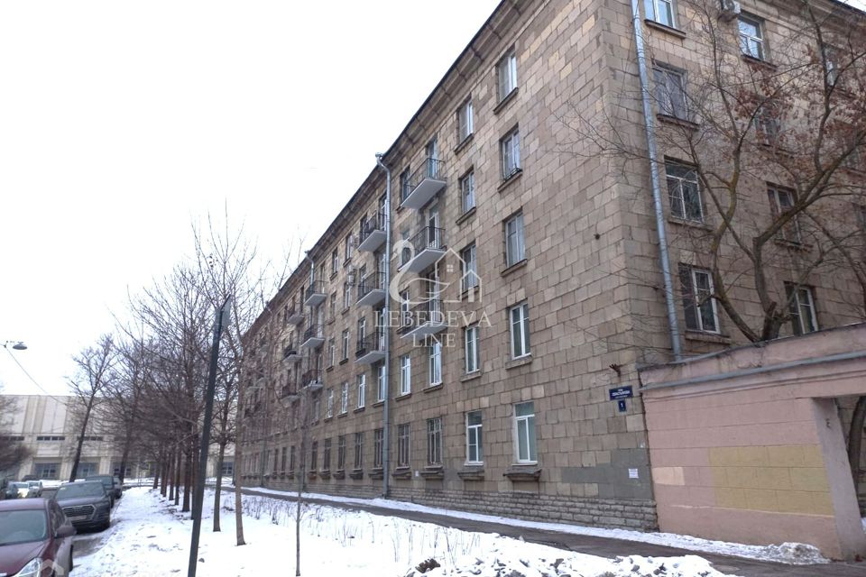 Продаётся 1-комнатная квартира, 38.5 м²