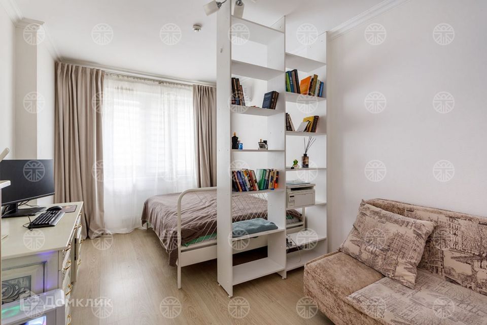 Продаётся 1-комнатная квартира, 39.3 м²