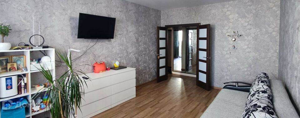 Продаётся 1-комнатная квартира, 43.5 м²