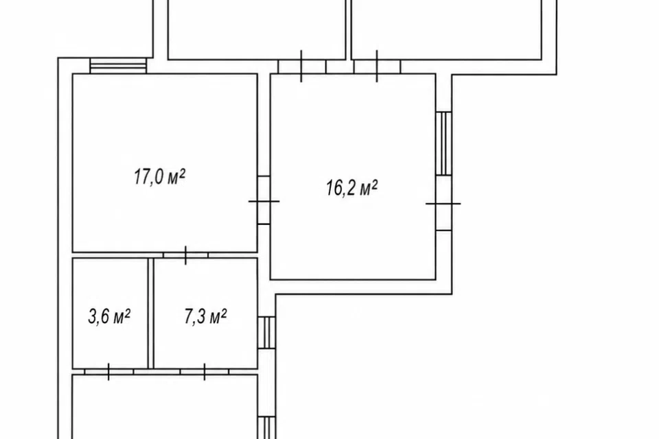 Продаётся 1-этажный дом, 88.9 м²