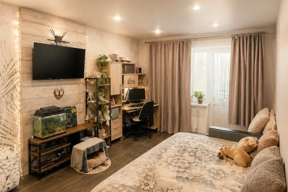 Продаётся 2-комнатная квартира, 57.1 м²