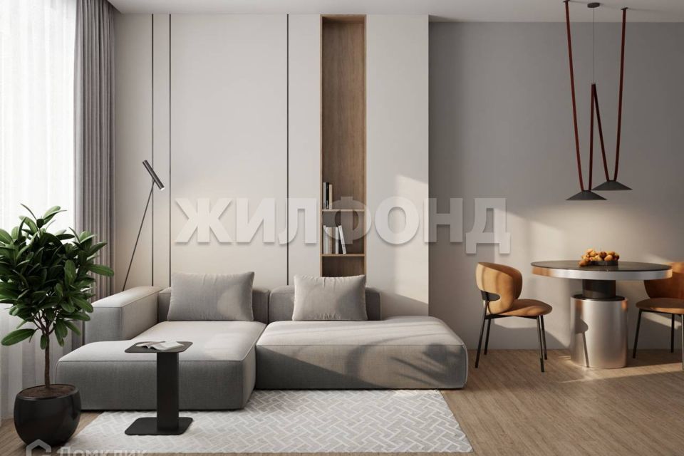Продаётся 1-комнатная квартира, 42.1 м²
