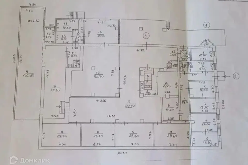 Сдаётся помещение своб. назначения, 626.6 м²