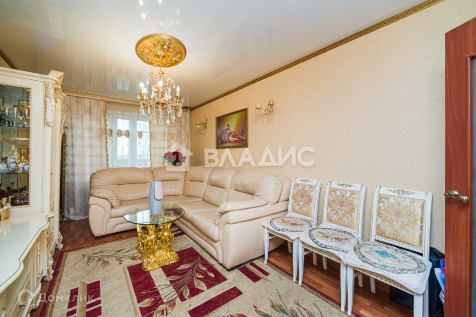 Продаётся 4-комнатная квартира, 73.3 м²