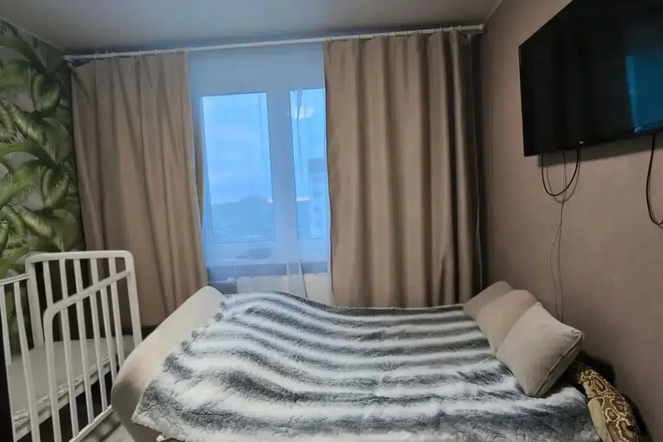 Продаётся 1-комнатная квартира, 41 м²