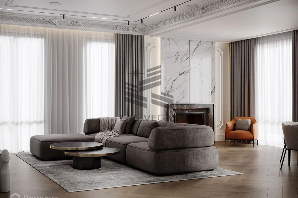 Сдаётся 4-комнатная квартира, 155 м²
