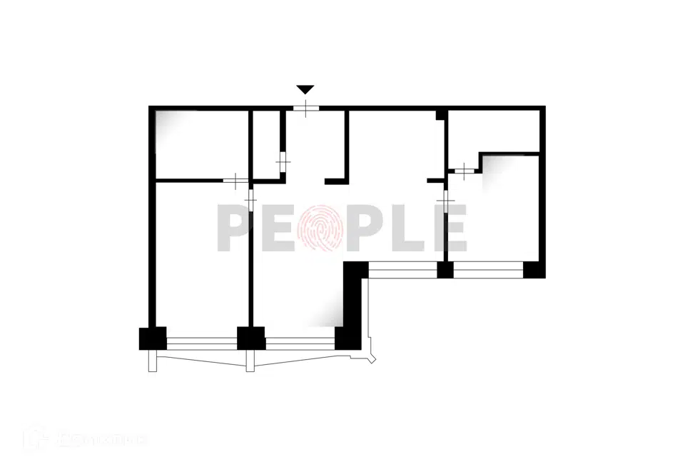 Продаётся 2-комнатная квартира, 82.3 м²