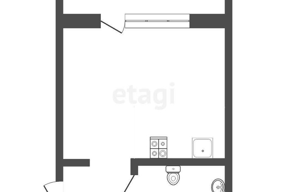Продаётся студия, 32.9 м²