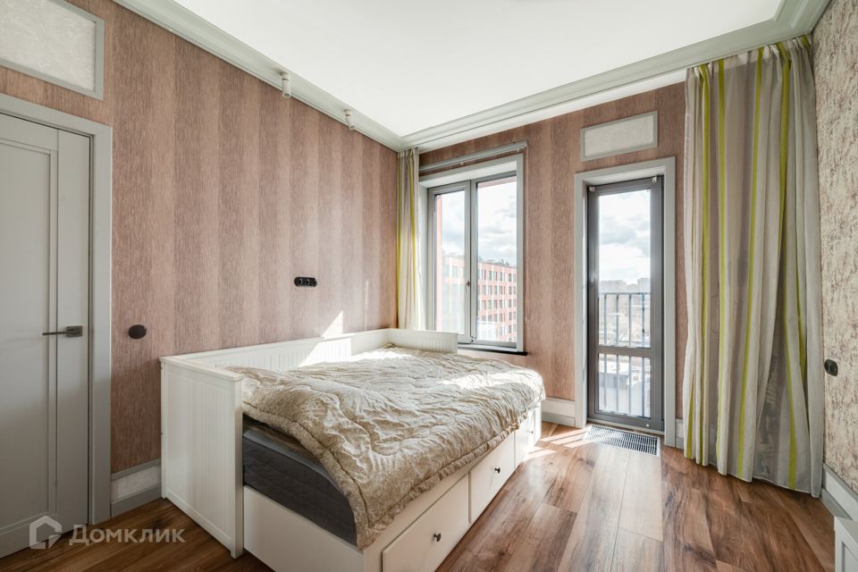 Продаётся 1-комнатная квартира, 45.7 м²