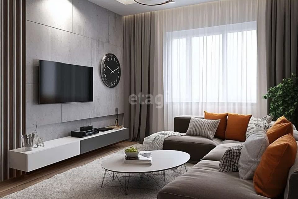 Продаётся 1-комнатная квартира, 55 м²
