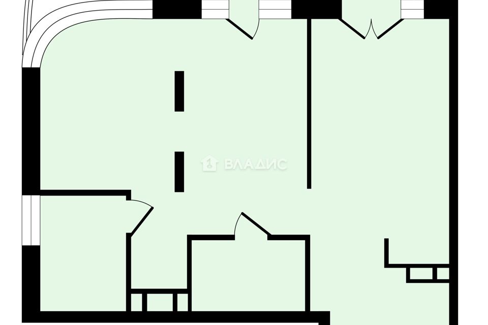 Продаётся 2-комнатная квартира, 98 м²