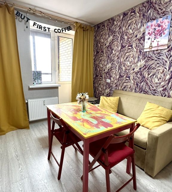 Продаётся 1-комнатная квартира, 38.6 м²