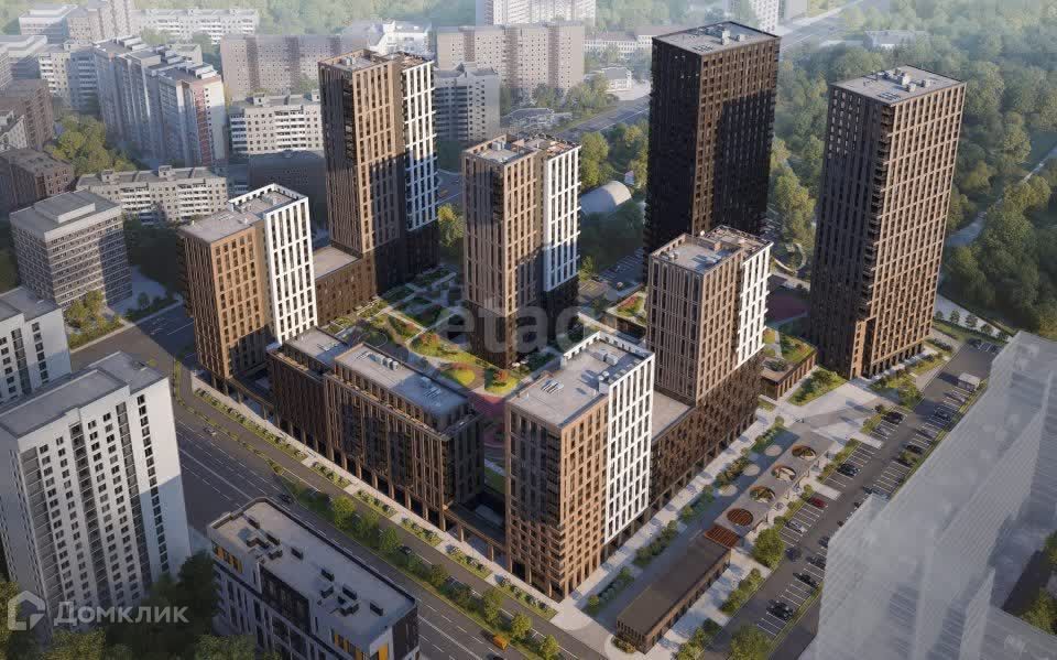 Продаётся 2-комнатная квартира, 52.8 м²