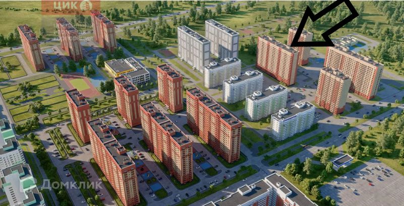 Продаётся 1-комнатная квартира, 37 м²