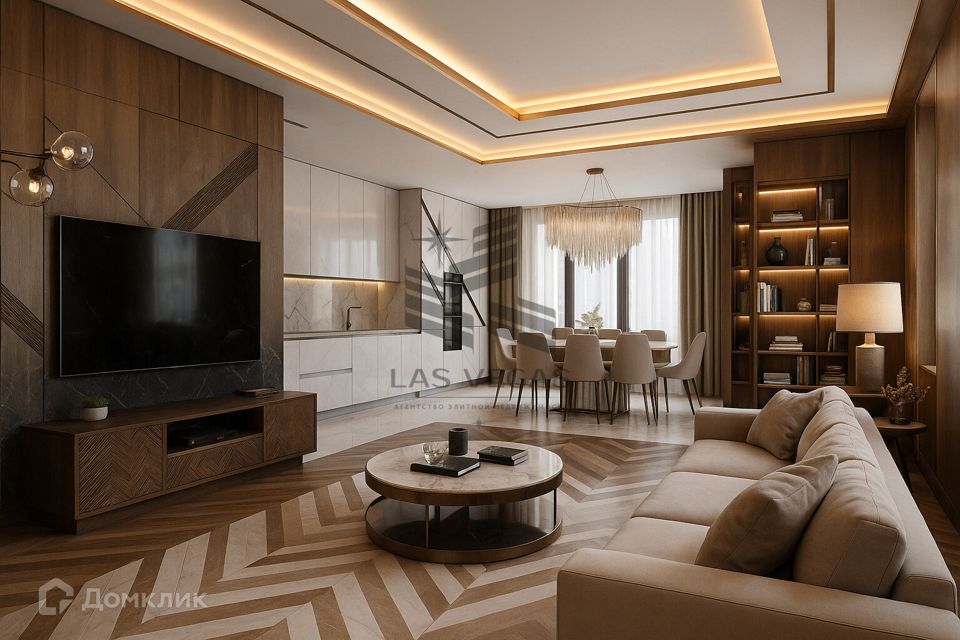 Сдаётся 3-комнатная квартира, 130 м²
