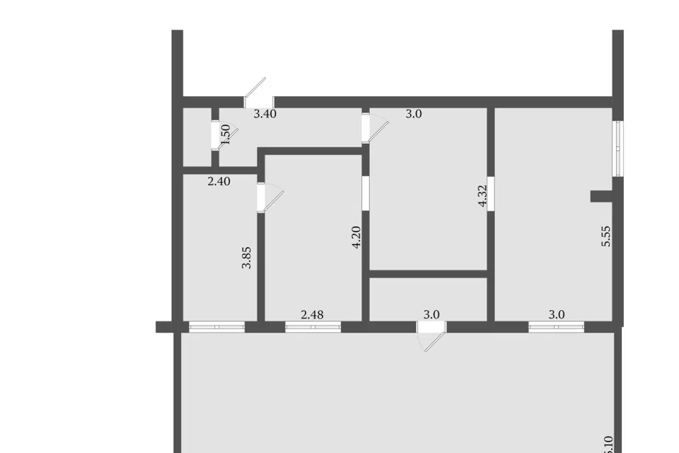 Продаётся помещение своб. назначения, 115.5 м²