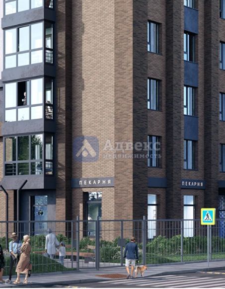 Продаётся 1-комнатная квартира, 44.6 м²