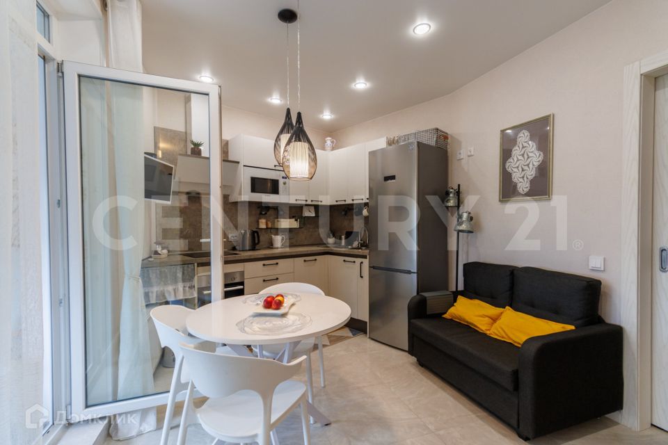 Продаётся 1-комнатная квартира, 43.1 м²