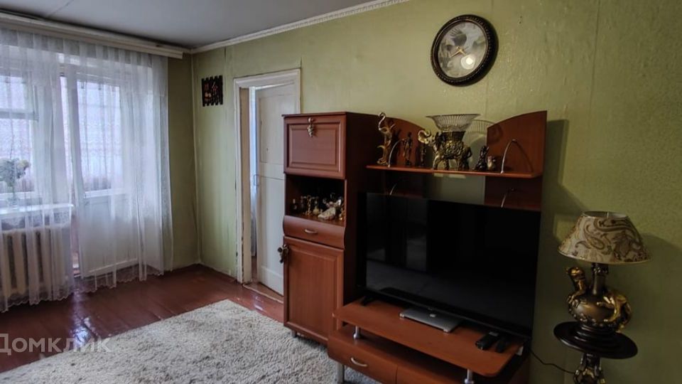 Продаётся 2-комнатная квартира, 43.4 м²