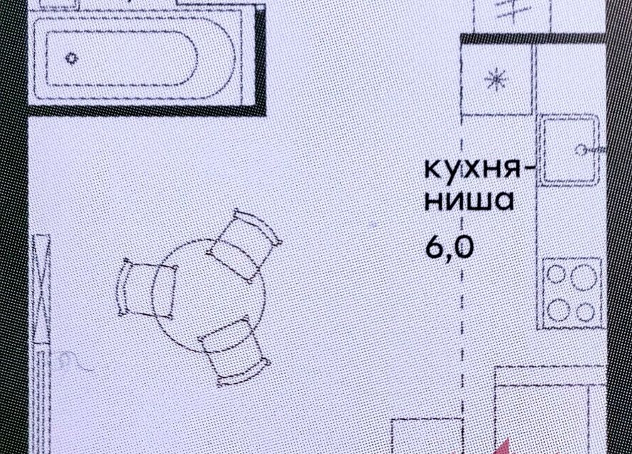 Продаётся студия, 32 м²