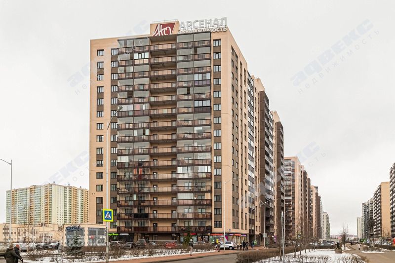 Продаётся 1-комнатная квартира, 52 м²