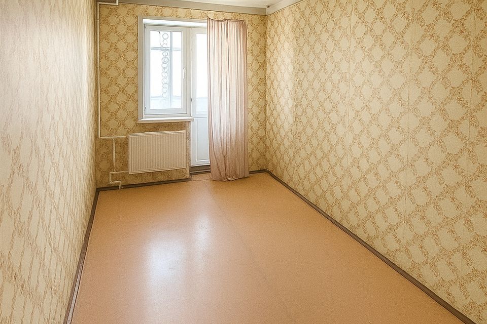 Продаётся 3-комнатная квартира, 62.6 м²