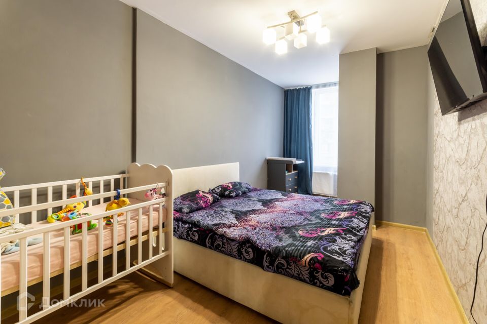 Продаётся 1-комнатная квартира, 44.7 м²