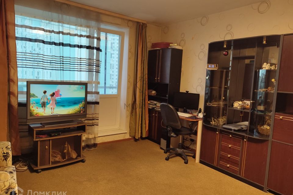 Продаётся 1-комнатная квартира, 38.6 м²