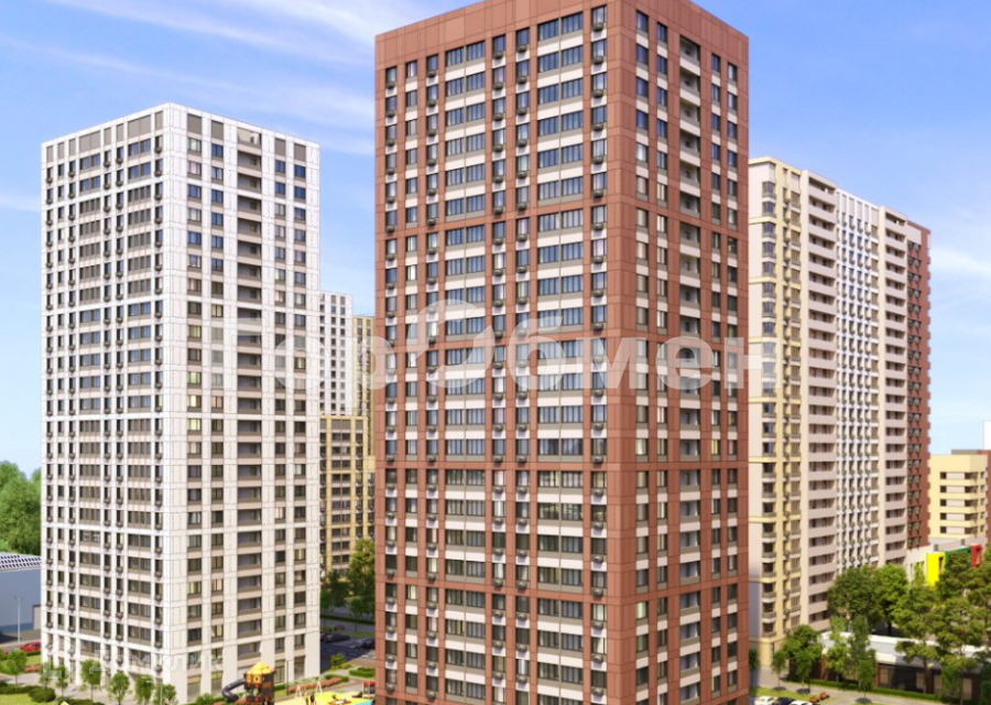 Продаётся 2-комнатная квартира, 58.6 м²
