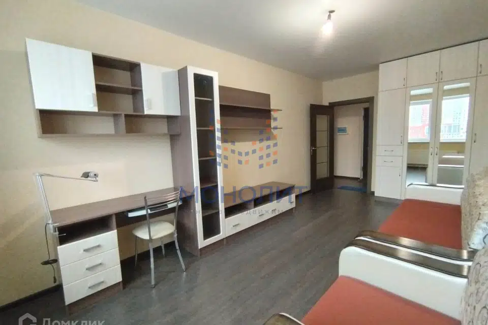 Продаётся 1-комнатная квартира, 39.5 м²