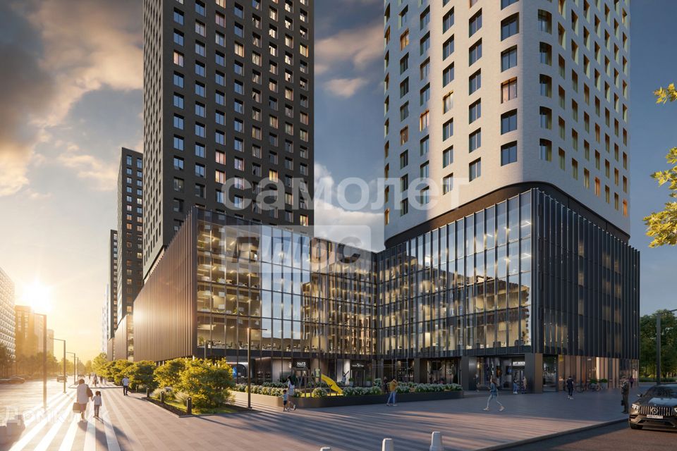 Продаётся 1-комнатная квартира, 41.3 м²