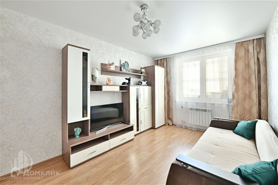 Продаётся 1-комнатная квартира, 39.8 м²