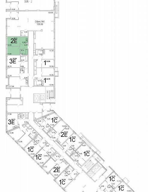 Продаётся 2-комнатная квартира, 37.9 м²
