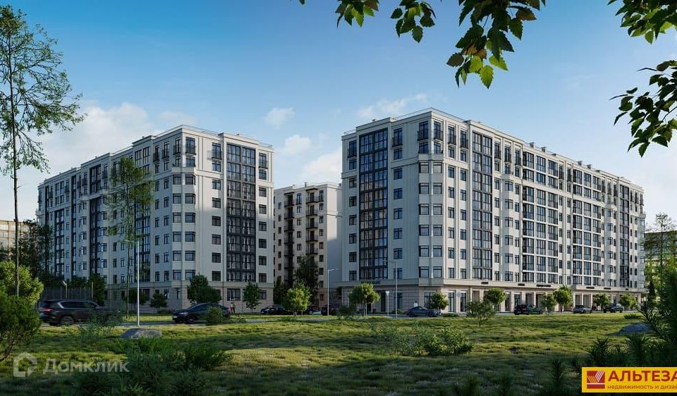 Продаётся 2-комнатная квартира, 62.84 м²