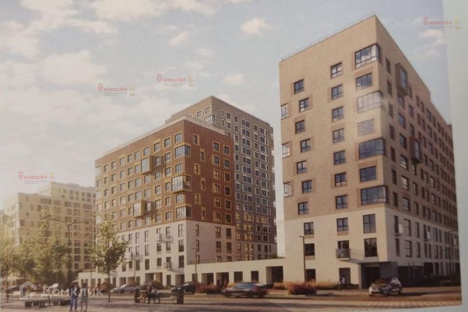 Продаётся 1-комнатная квартира, 38.4 м²