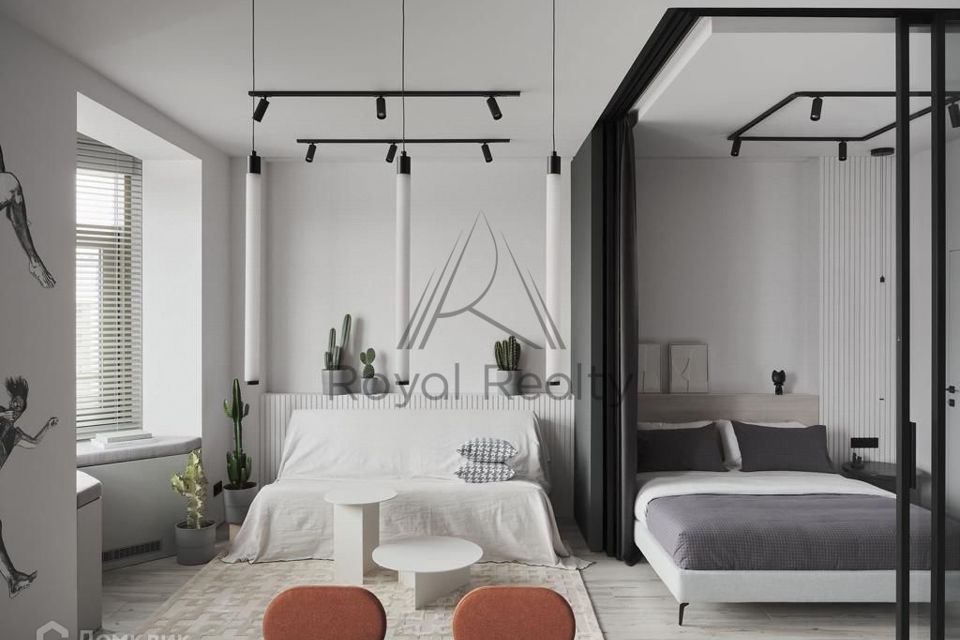 Сдаётся 1-комнатная квартира, 52 м²