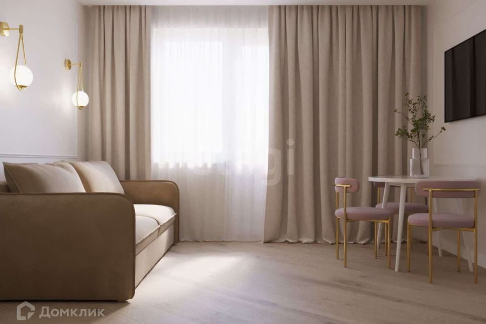 Продаётся 1-комнатная квартира, 39 м²