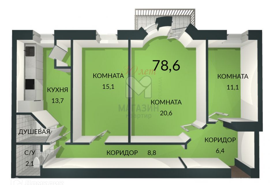 Экспресс-дизайн интерьера квартиры срочно в Москве